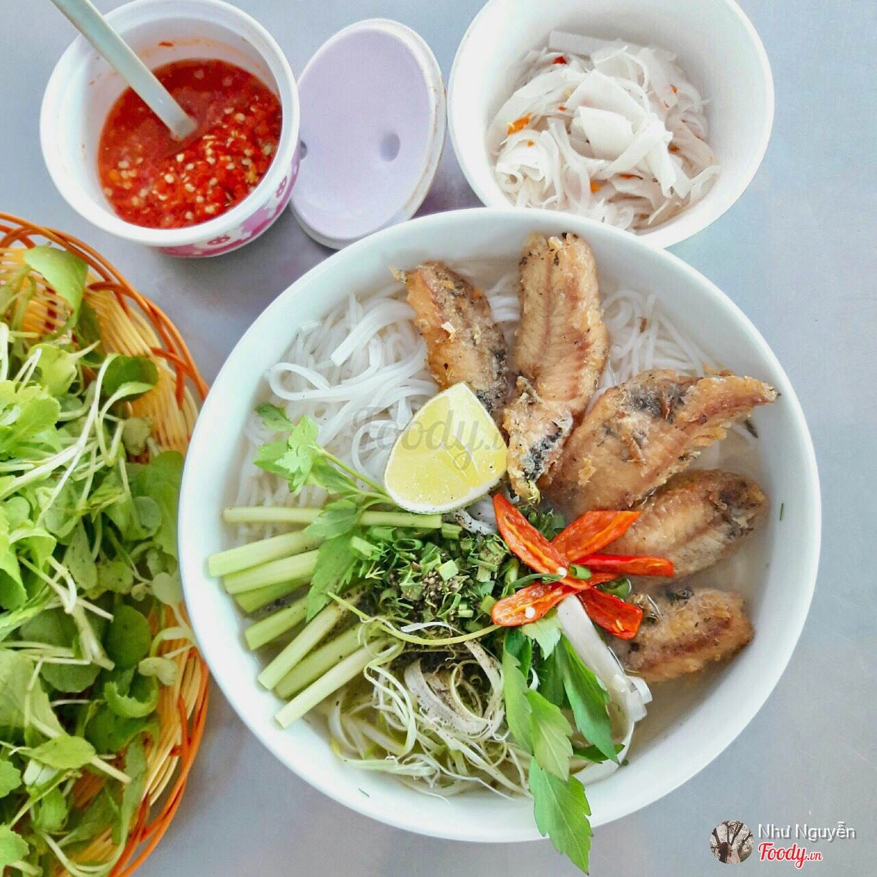 Bún cá Vũng Tàu hấp dẫn