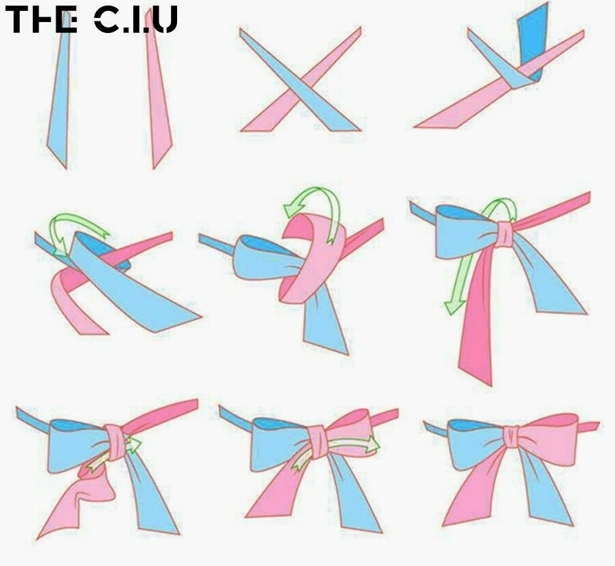 Cách thắt nơ cổ áo kiểu nơ bướm đơn giản