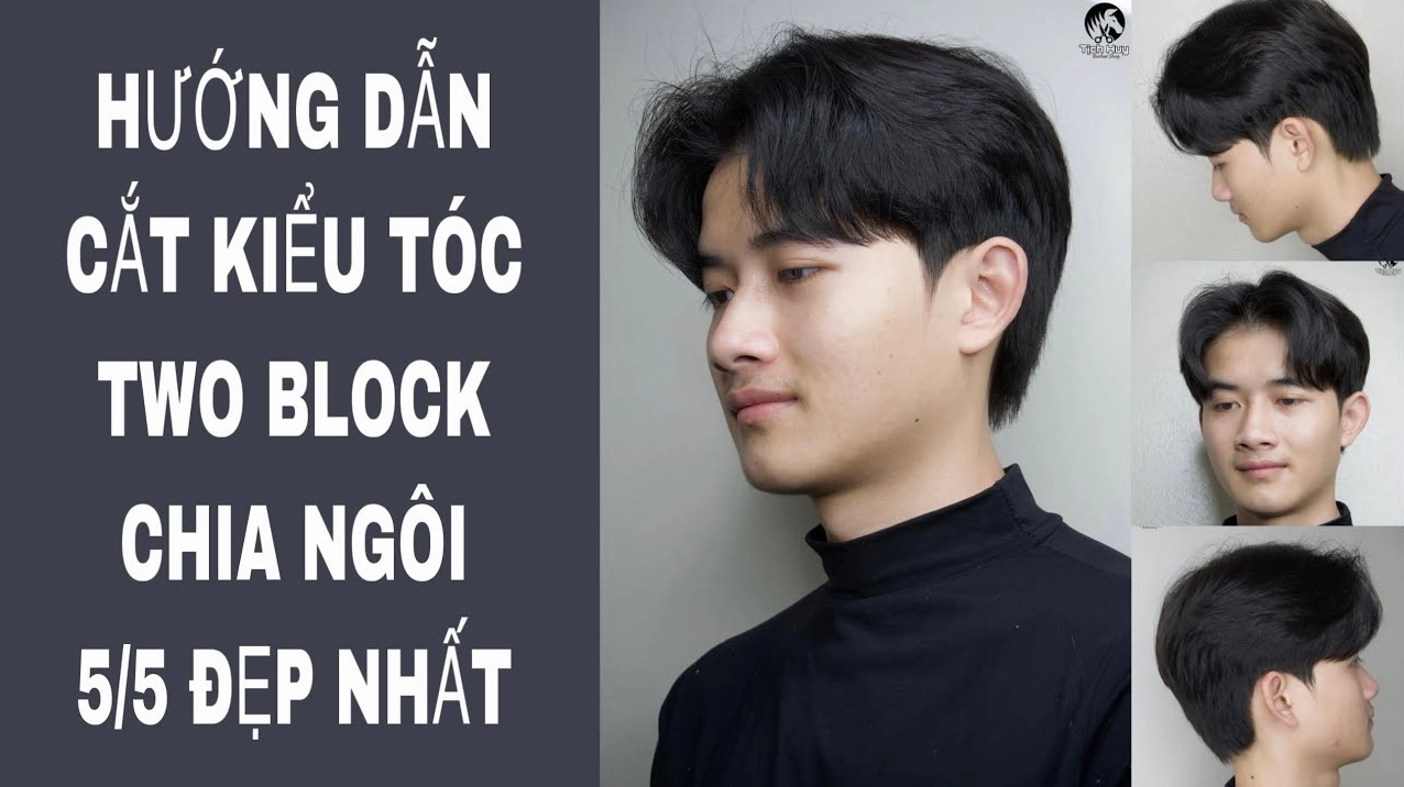 Chàng trai với kiểu tóc two block 5/5 phong cách