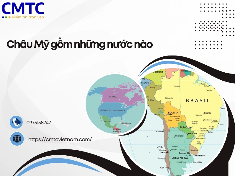 Châu Mỹ gồm những nước nào? khám phá Châu lục thế giới