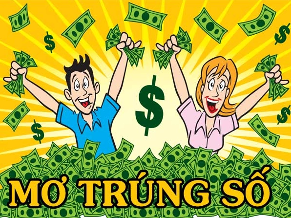 Con số may mắn khi mơ thấy trúng số