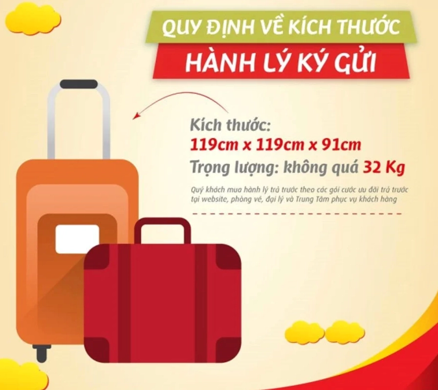 Hành lý ký gửi Vietjet: Những điều cần biết