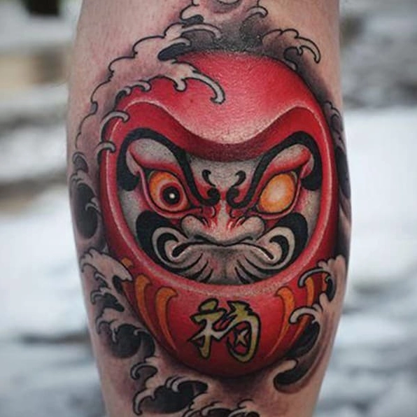 Hình xăm Daruma truyền thống