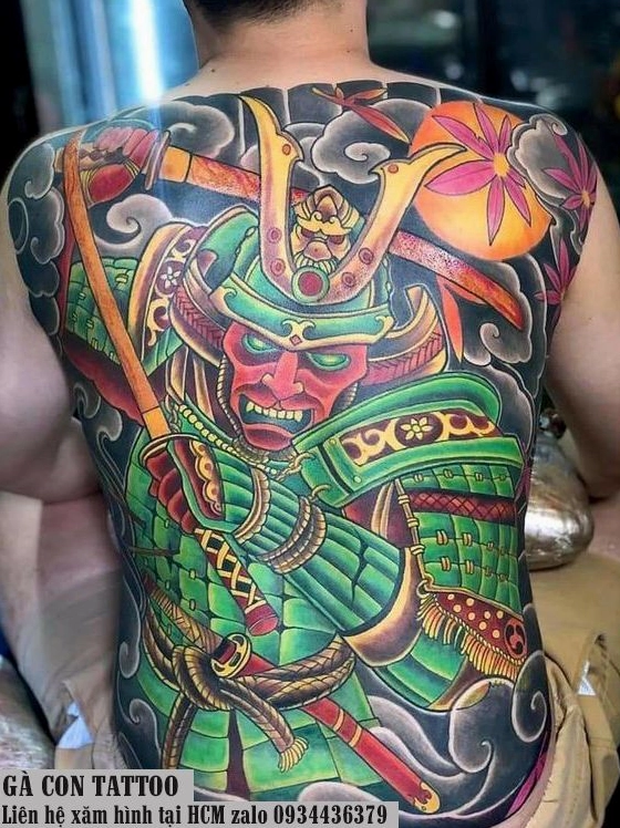 Hình Xăm Samurai Full Lưng: Ý Nghĩa, Mẫu Đẹp & Lưu Ý 2026