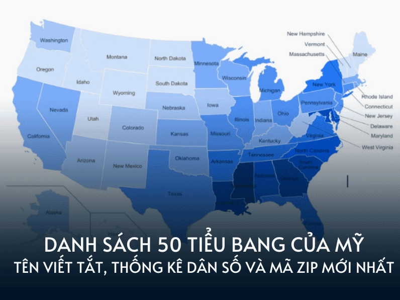 Khám Phá 50 Tiểu Bang của Mỹ: Hướng Dẫn Toàn Diện cho Người Việt 2026
