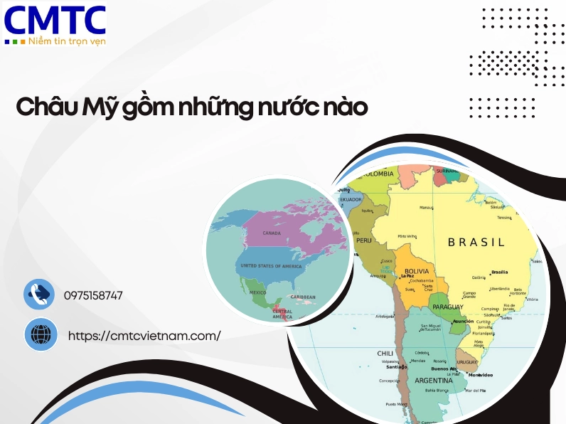 Khám phá các quốc gia thuộc Châu Mỹ