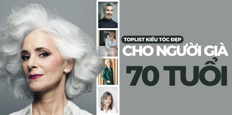 Kiểu tóc Bob ngắn cho người 70 tuổi