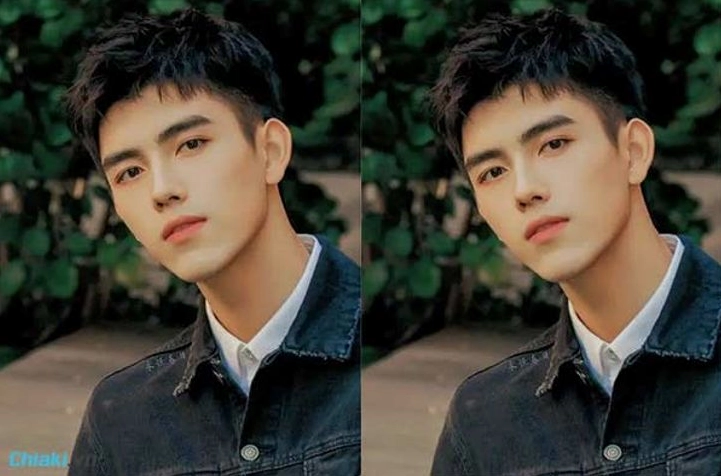 Kiểu tóc Two Block ngắn với phần mái được tạo kiểu