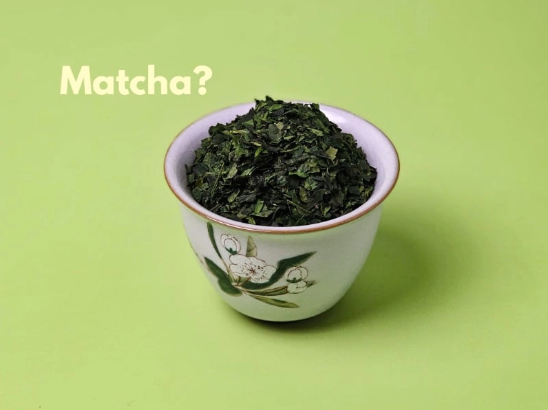Lá trà Tencha dùng để làm matcha