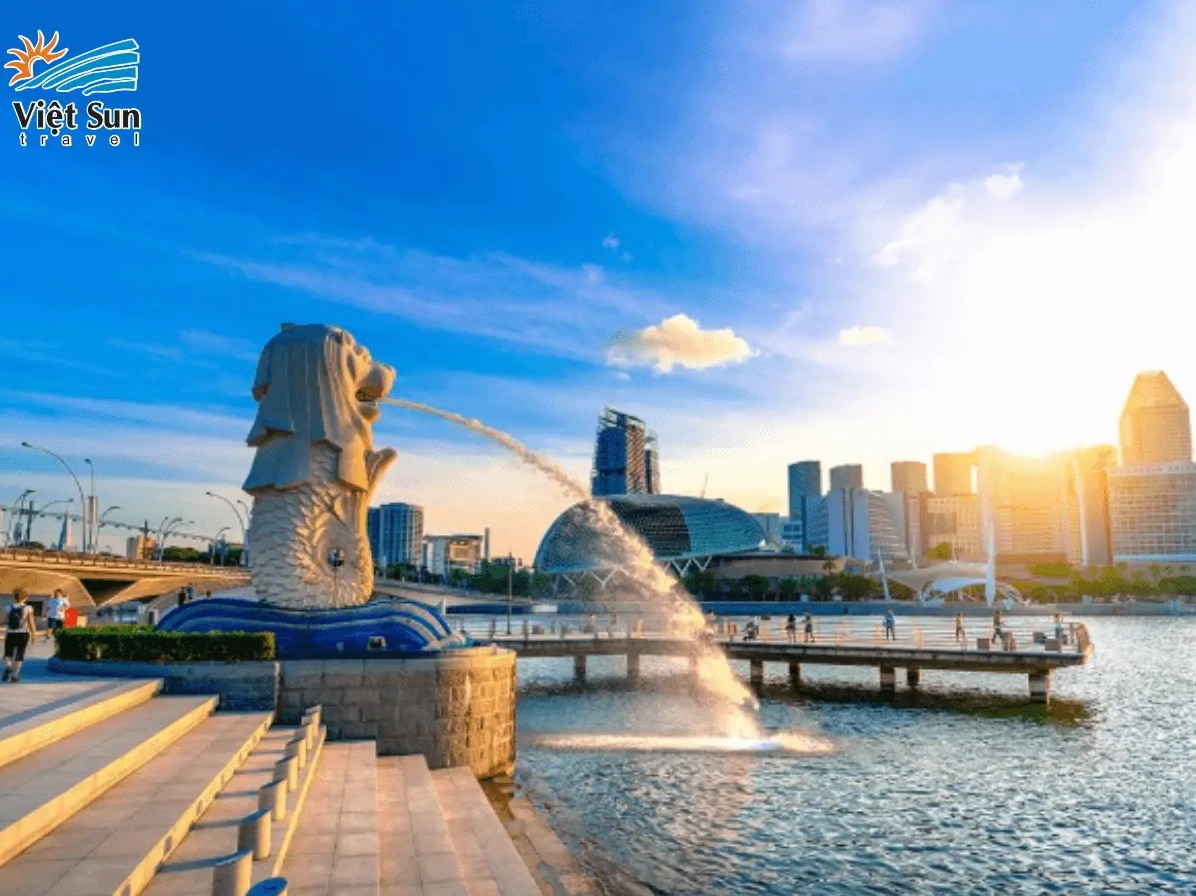 Merlion - Biểu tượng của đất nước Singapore