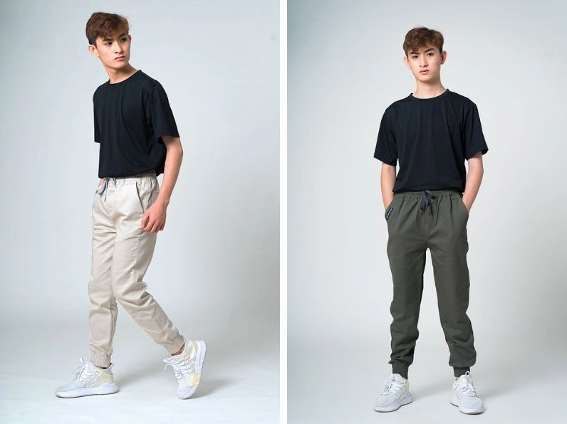 Quần Jogger Là Gì? Khám Phá Xu Hướng Thời Trang 2026 Người mẫu mặc quần jogger năng động