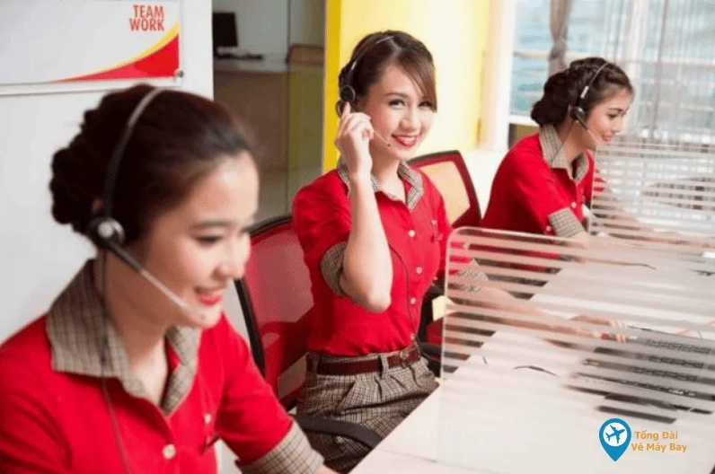 Tổng đài Vietjet Air 24/7: Cầu nối thông tin, hỗ trợ mọi hành trình bay Đội ngũ hỗ trợ tổng đài Vietjet Air