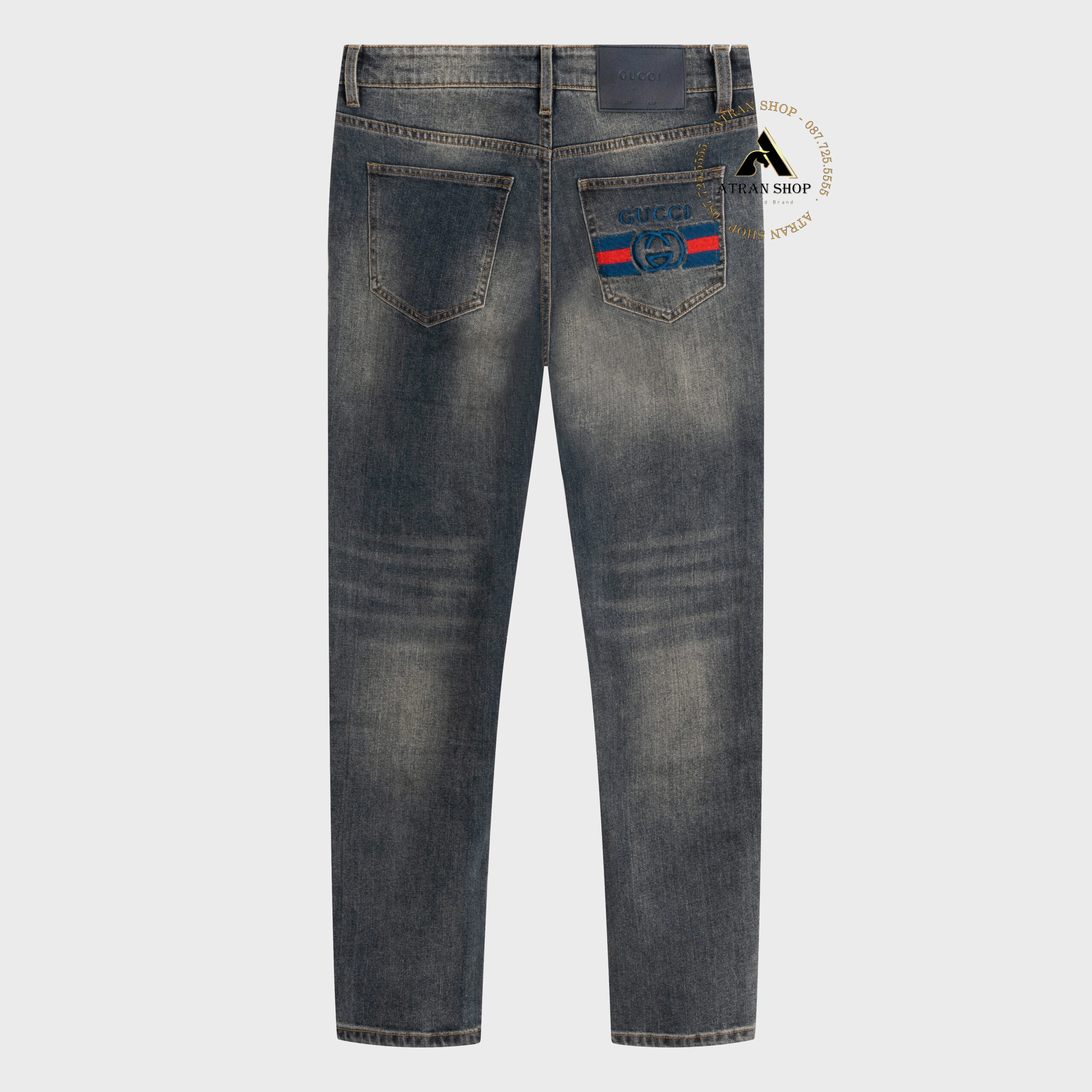 Quần Gucci nam dáng slimfit