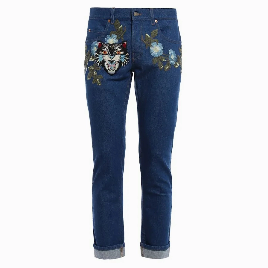 Quần Jeans Dolce & Gabbana nam họa tiết