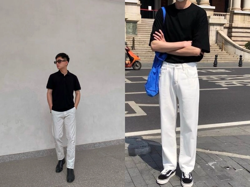 Quần kaki trắng phối với áo gì? Bí kíp lên đồ chuẩn fashionista 2026