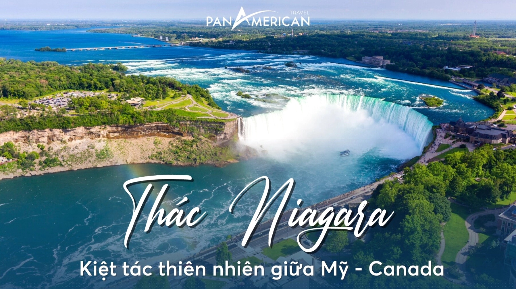Thác Niagara lung linh về đêm