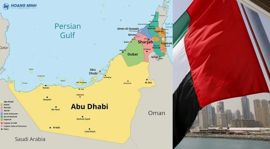 Toàn cảnh thành phố Dubai, UAE