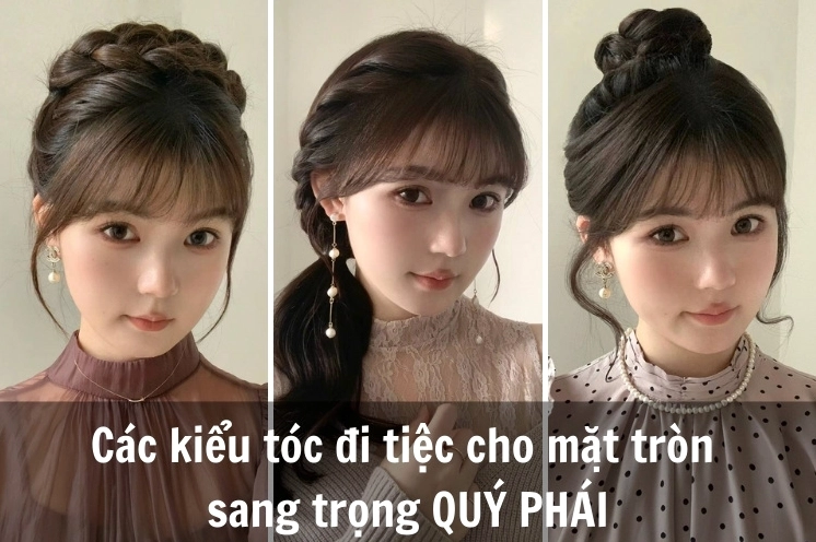 Tóc Đi Tiệc Cho Mặt Tròn: Hóa Thân Thành Nữ Hoàng Quyến Rũ Tóc layer dài đi tiệc cho mặt tròn uốn xoăn nhẹ