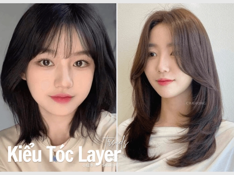 Tóc layer nữ tạo hiệu ứng bồng bềnh