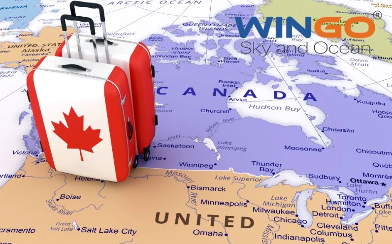 Vị trí địa lý của Canada