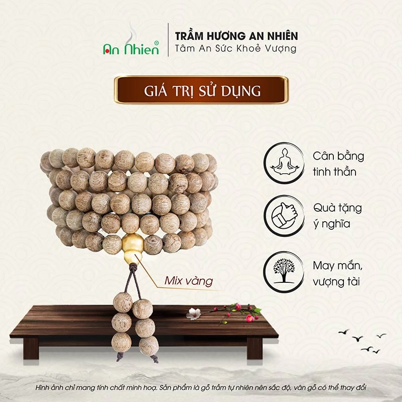 Vòng Trầm Hương 108 Hạt Hợp Mệnh Gì 2026? Vòng trầm hương 108 hạt cho người mệnh Kim
