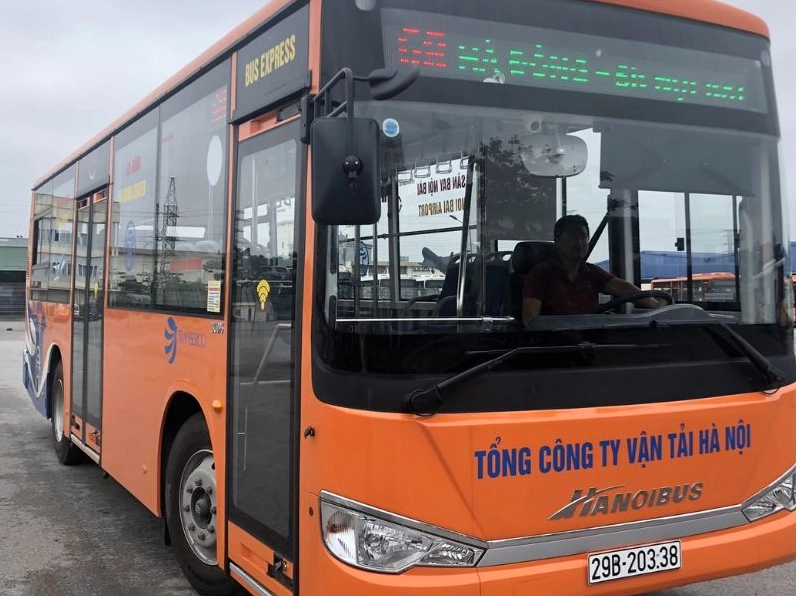 Xe bus sân bay Nội Bài tuyến 68
