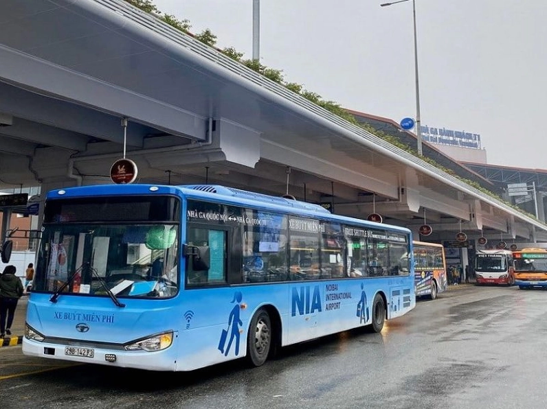 Xe bus sân bay Nội Bài tuyến NB02
